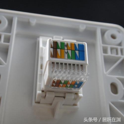网线墙壁插座、水晶头接法 单开五孔插座接法 带USB的插座接法